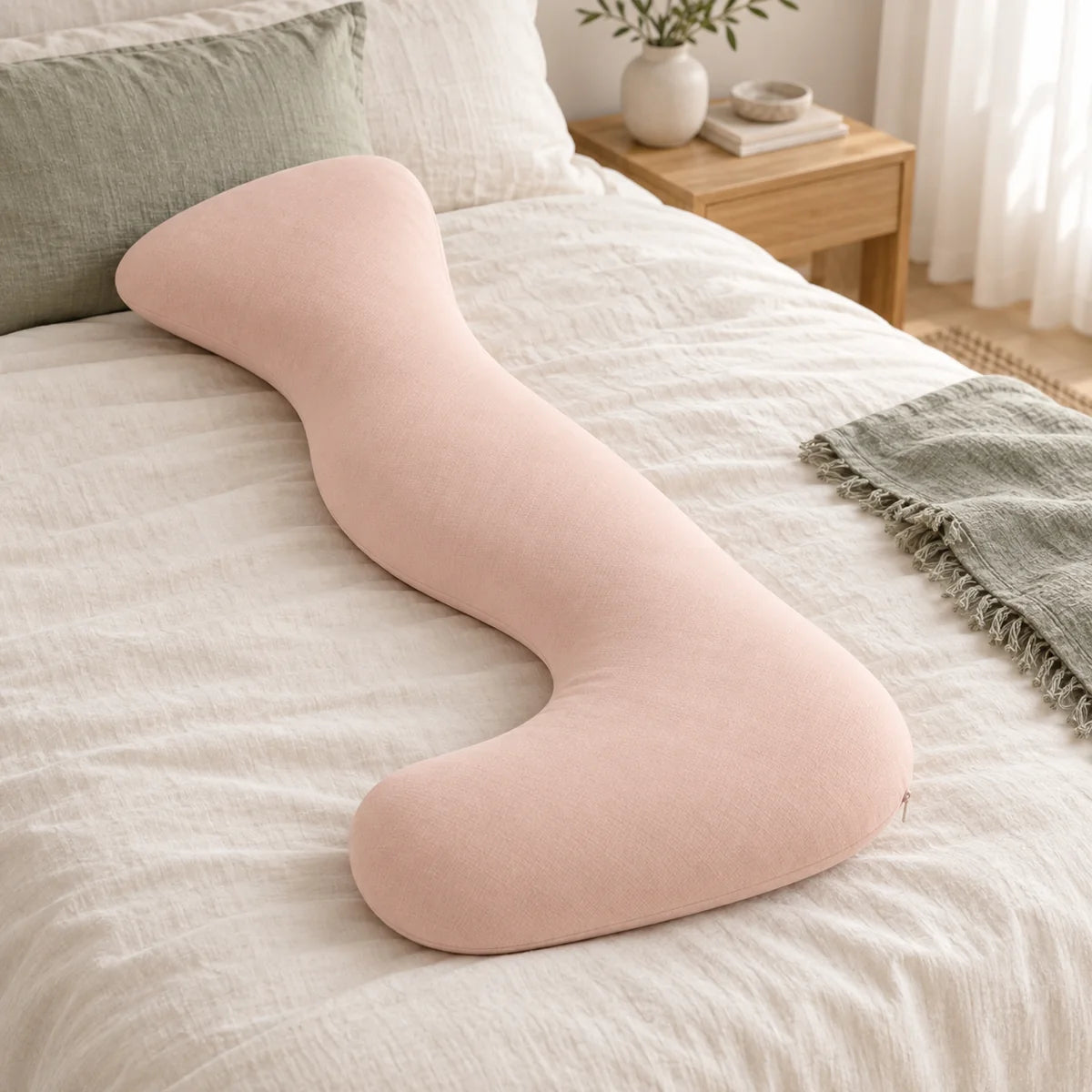 Cosy Support : courbe rose